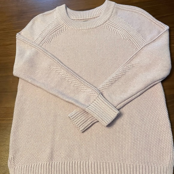 Gap Women's Size XS Purple Lilac Textured Crewneck Sweater - Picture 5 of 6